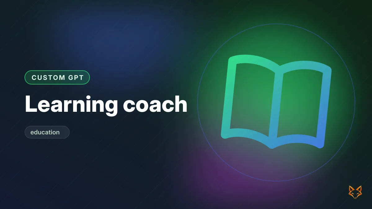 Learning coach — Google Gem
