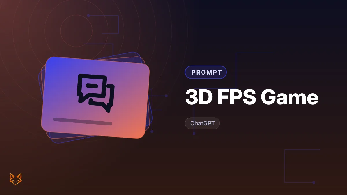 3D FPS Game — illustration