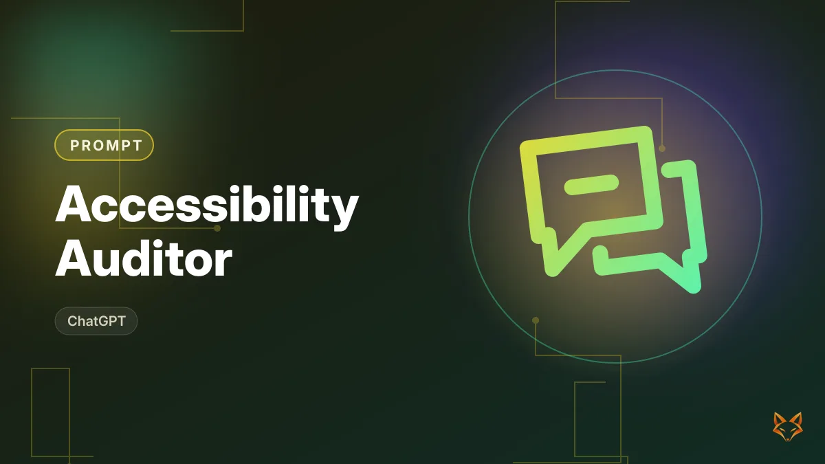 Accessibility Auditor — illustration
