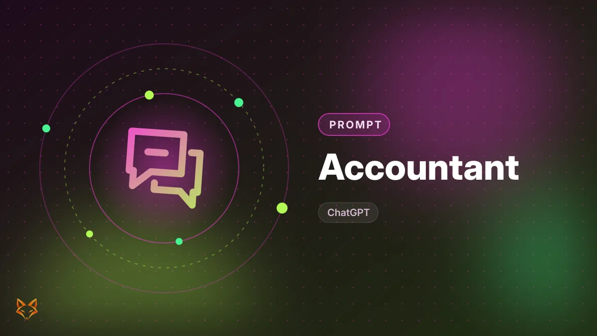 Accountant — illustration