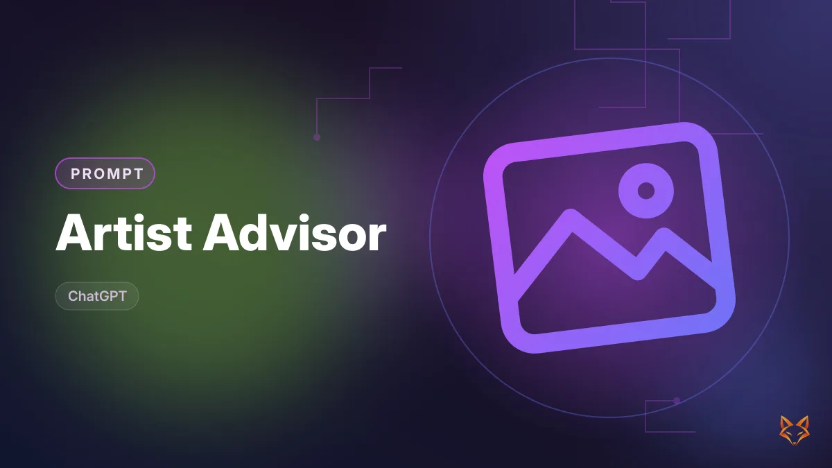 Artist Advisor — illustration