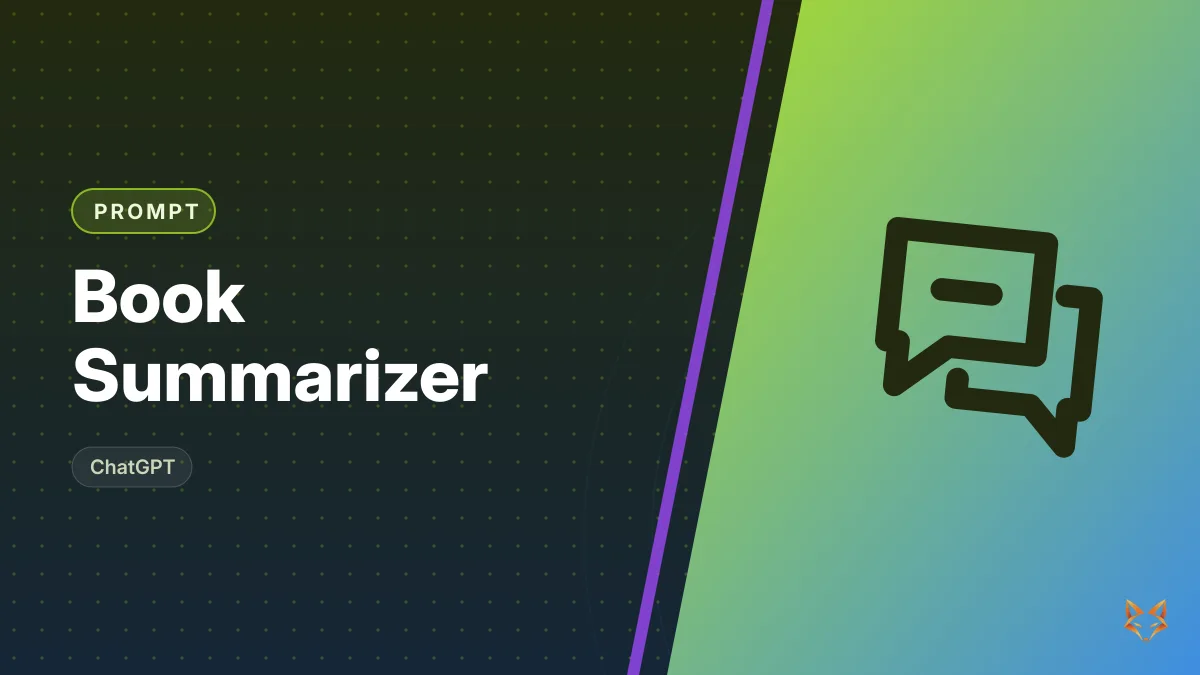 Book Summarizer — illustration