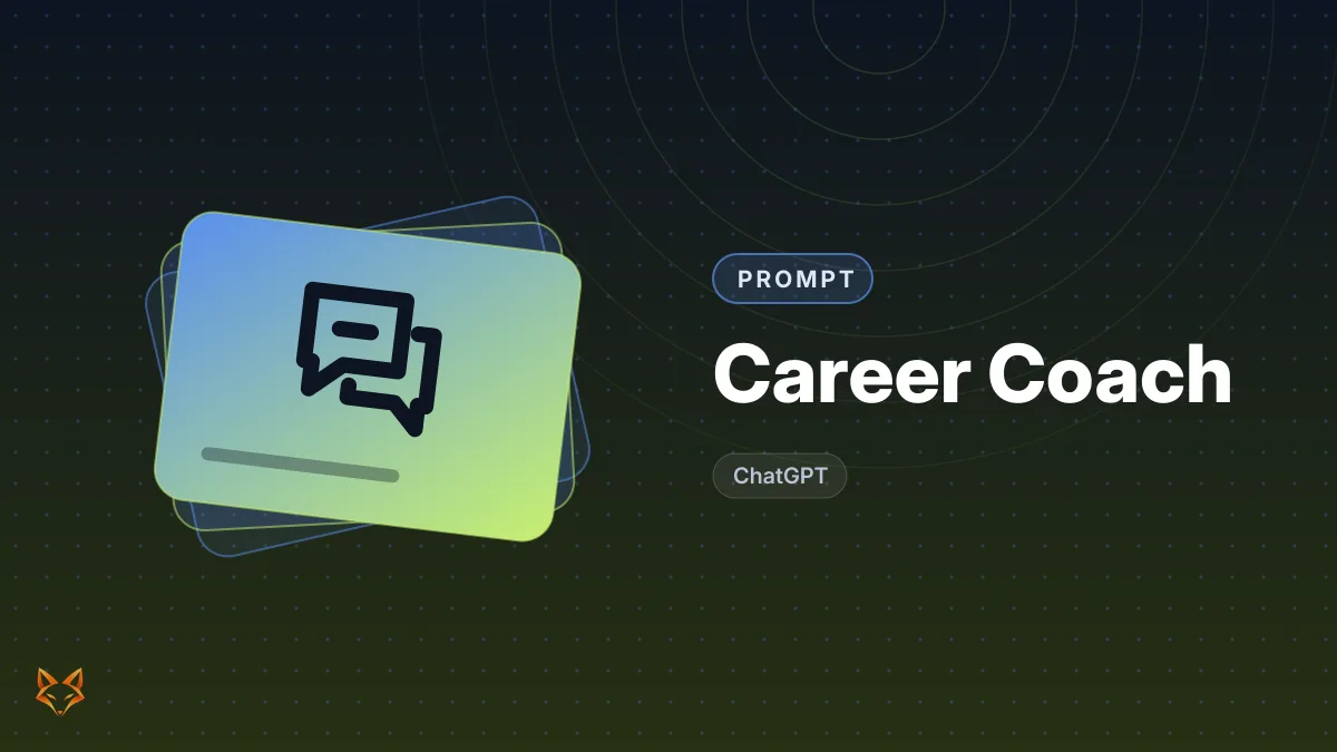 Career Coach — illustration
