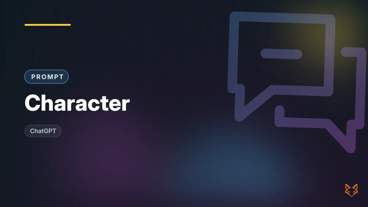 Character — illustration