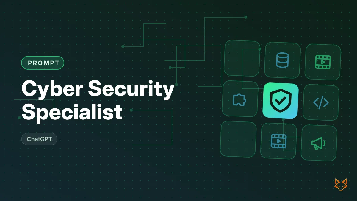 Cyber Security Specialist — illustration