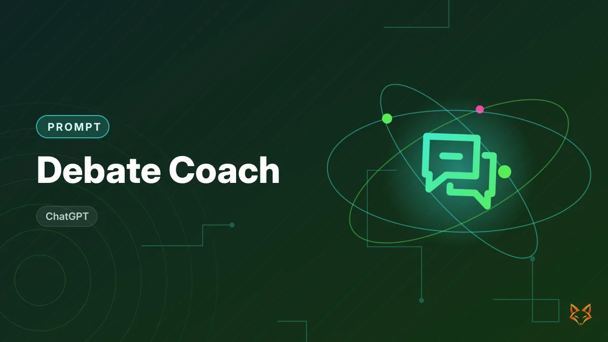 Debate Coach — illustration