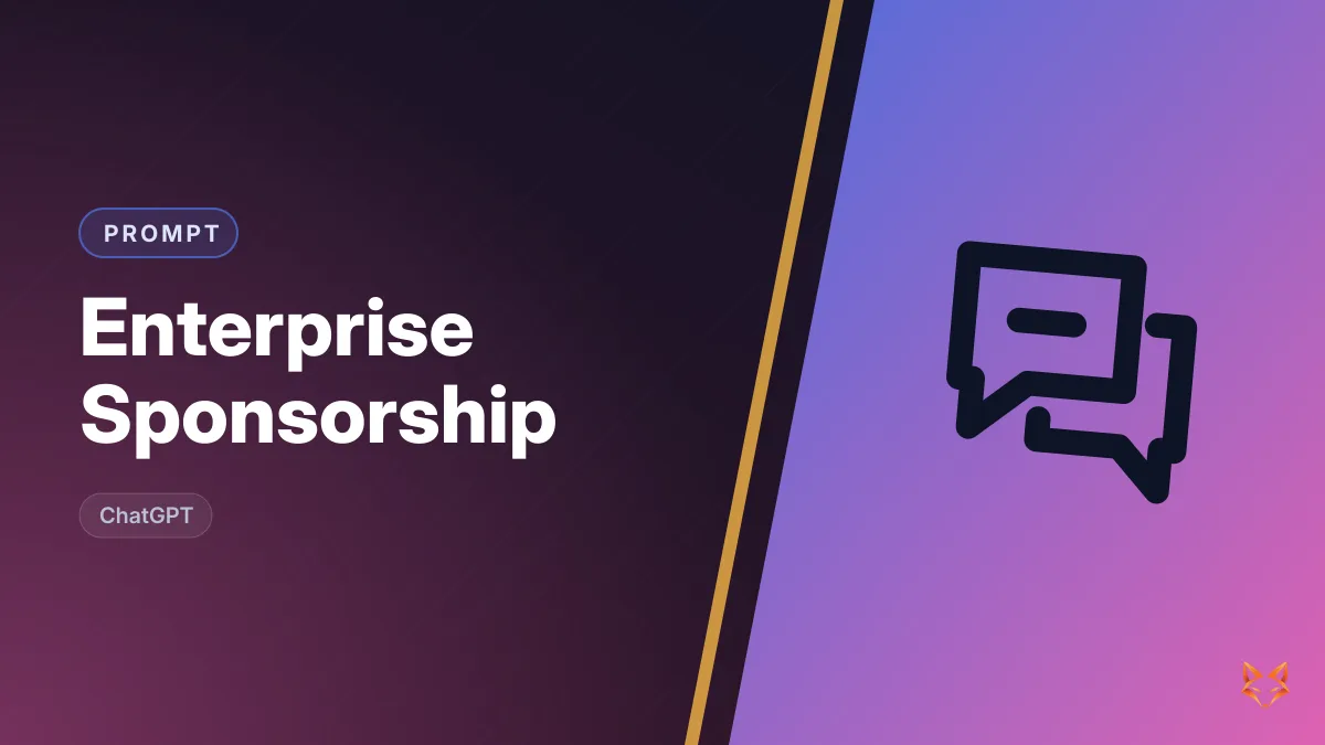 Enterprise Sponsorship — illustration