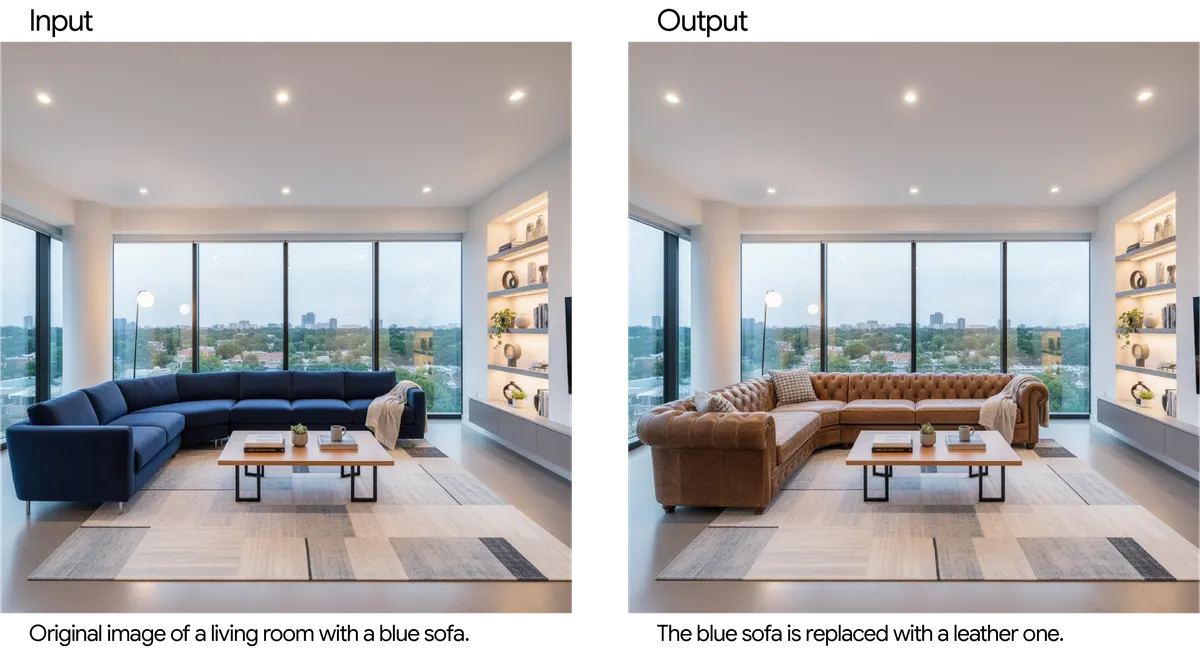 Gemini Image Edit: Replace One Object — example image
