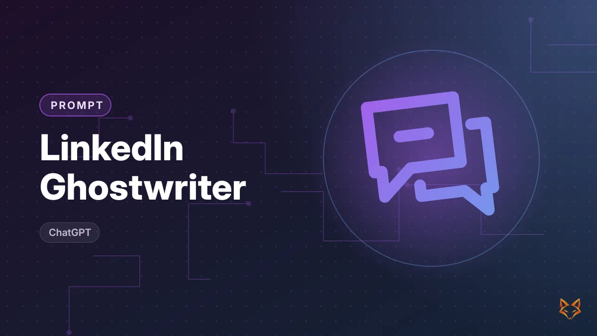 LinkedIn Ghostwriter — illustration