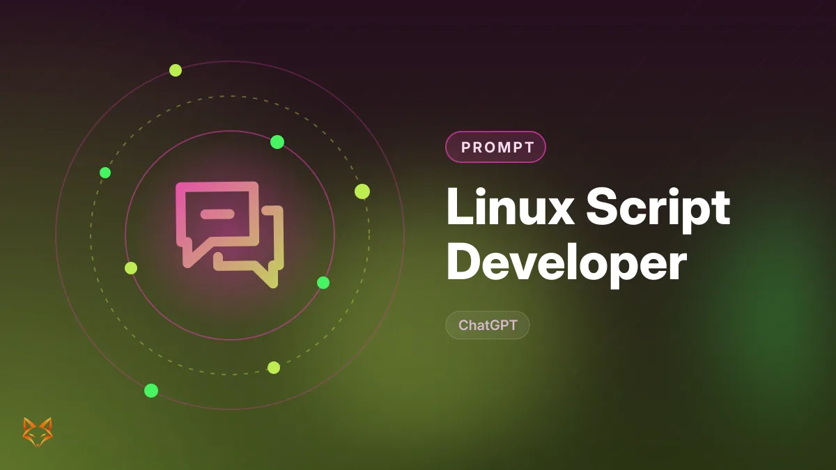 Linux Script Developer — illustration