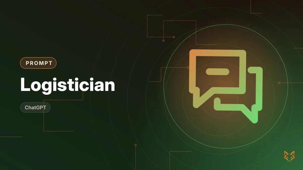 Logistician — illustration