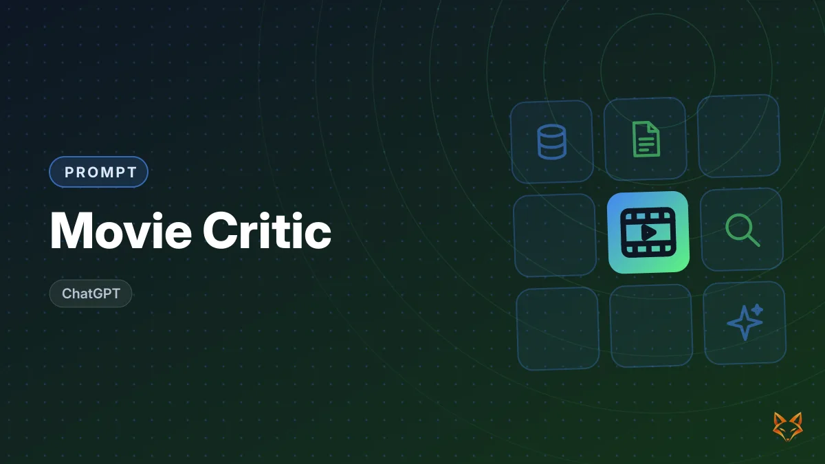 Movie Critic — illustration