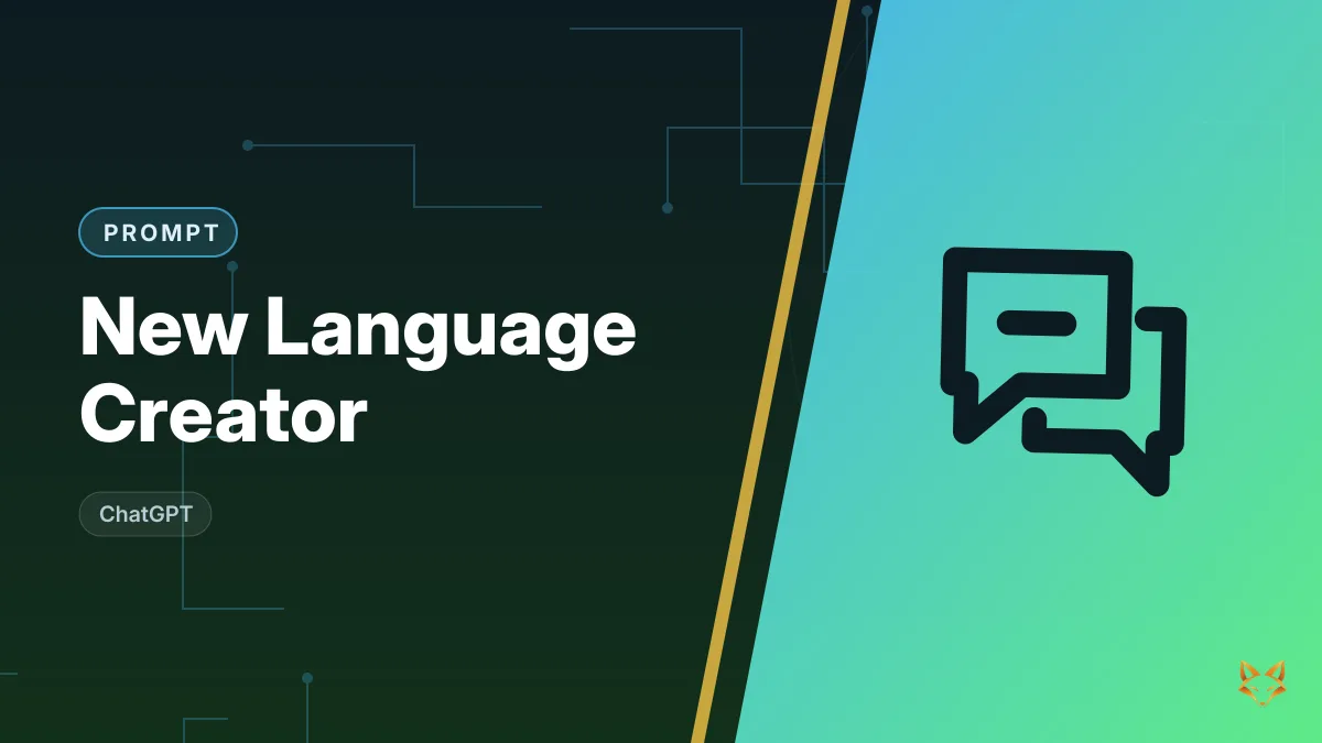 New Language Creator — illustration