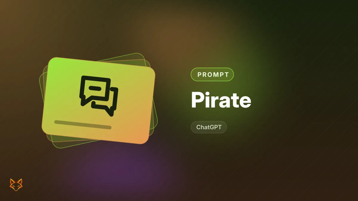 Pirate — illustration