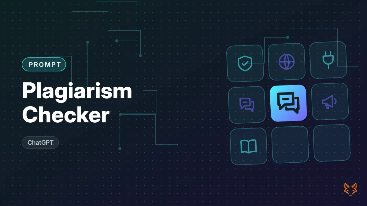 Plagiarism Checker — illustration