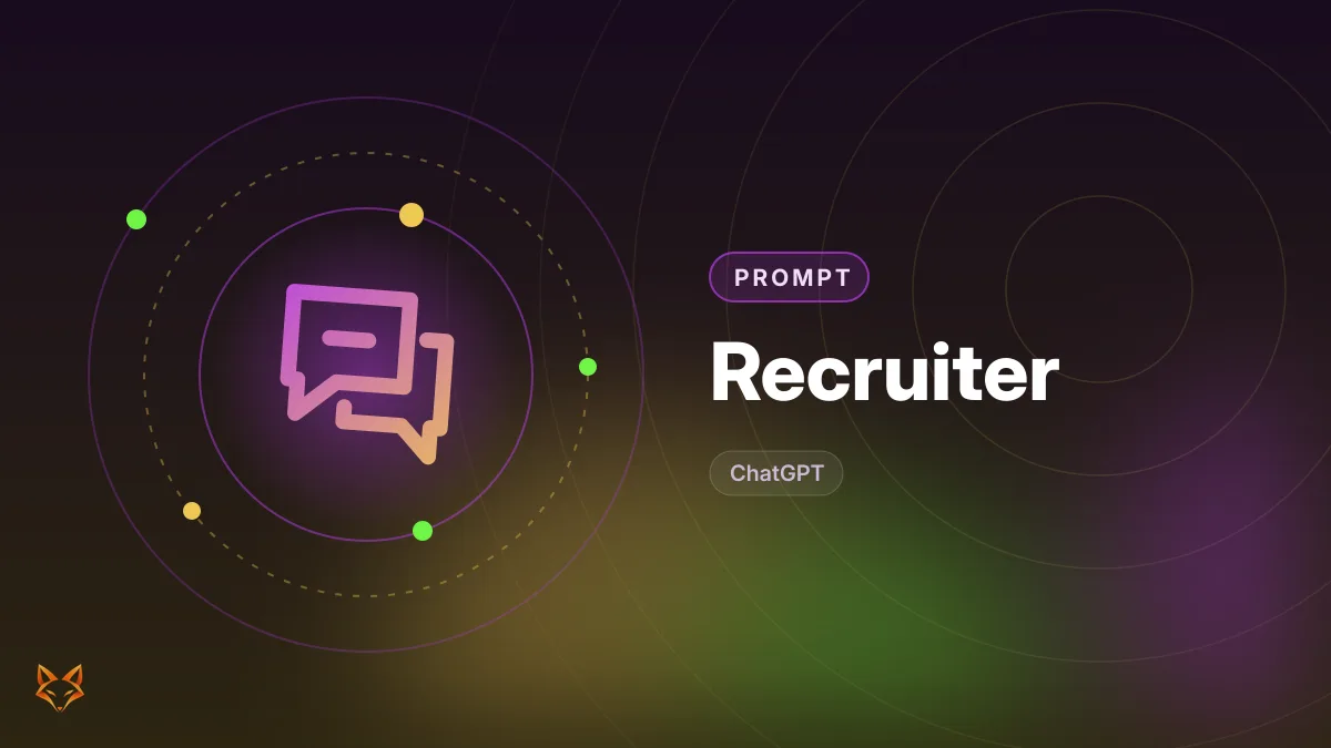 Recruiter — illustration