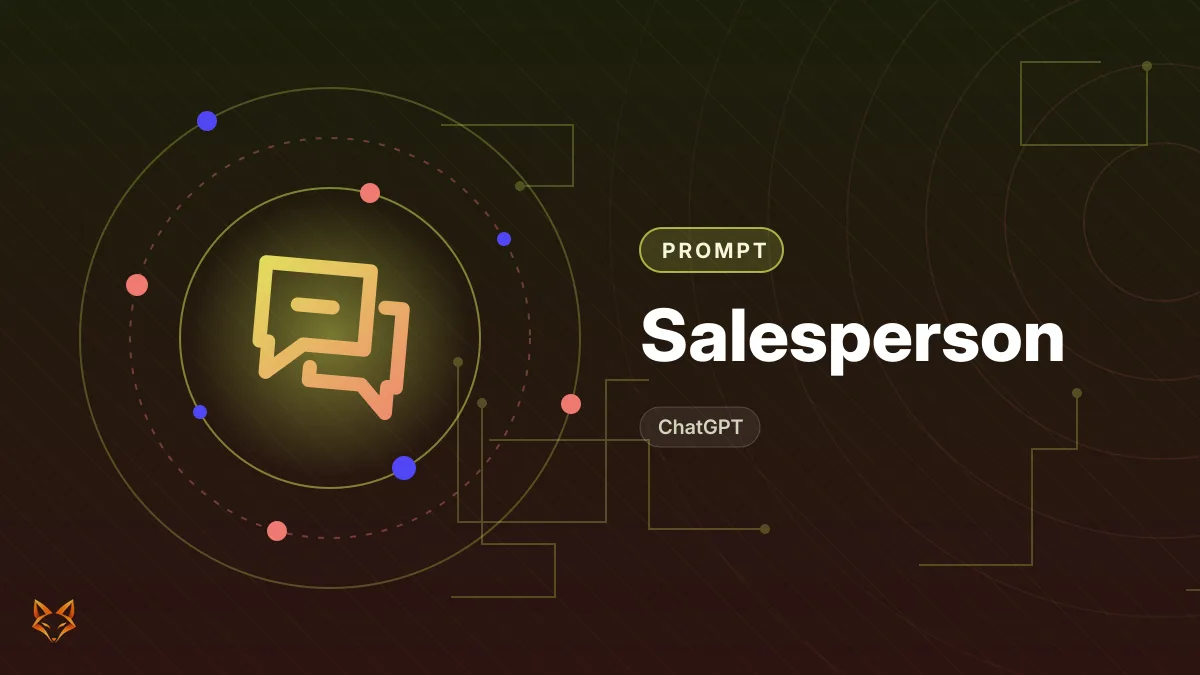 Salesperson — illustration