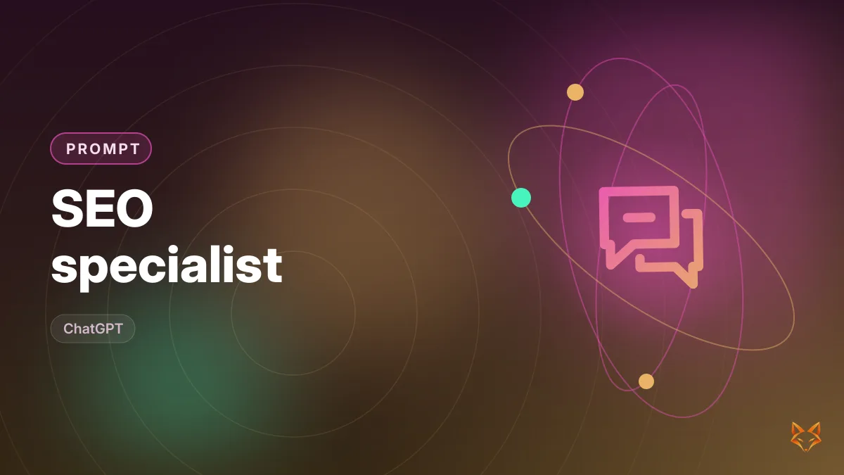 SEO specialist — illustration