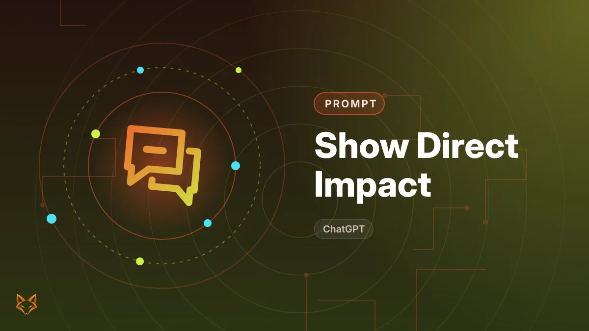 Show Direct Impact — illustration