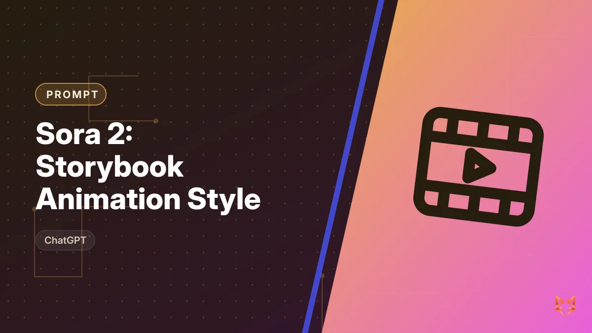 Sora 2: Storybook Animation Style — illustration