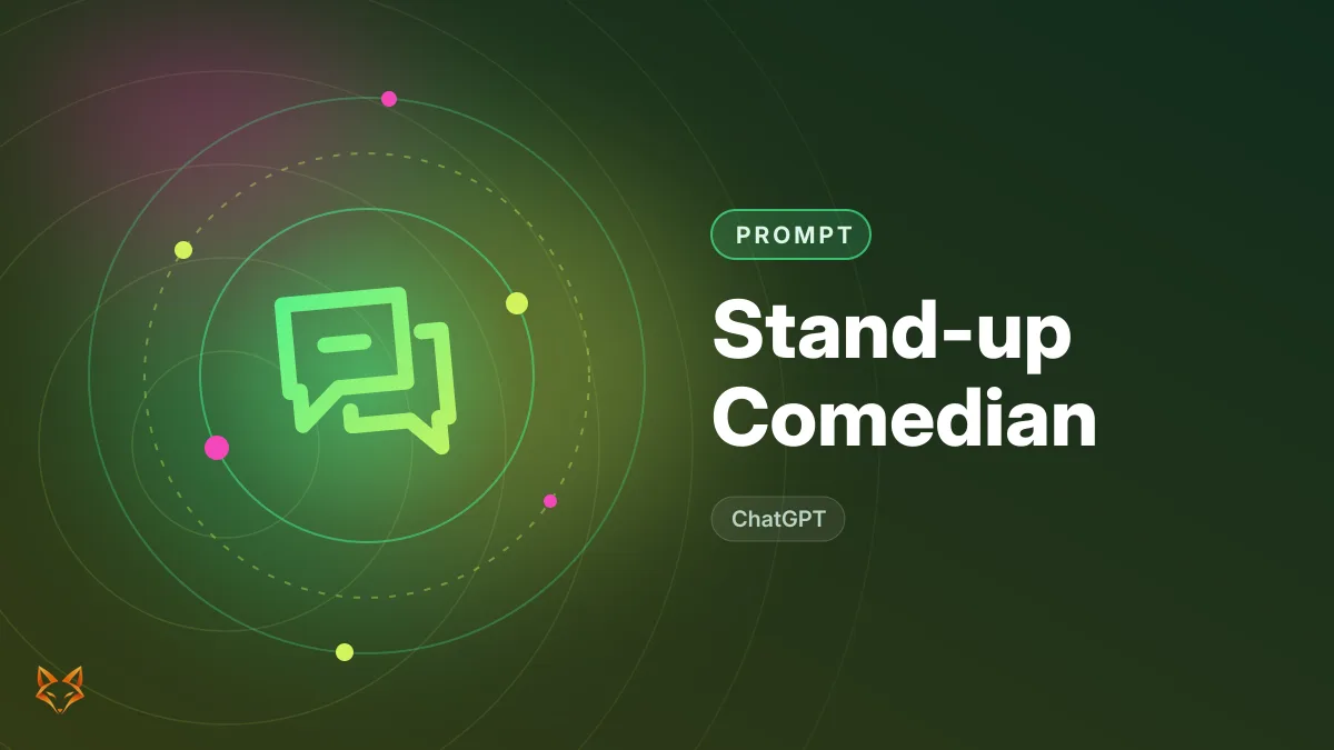 Stand-up Comedian — illustration