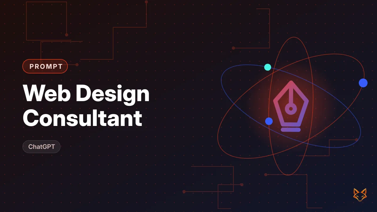 Web Design Consultant — illustration