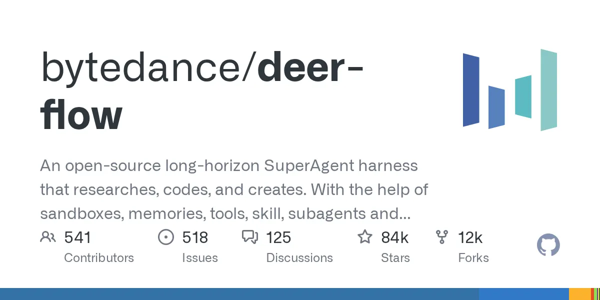 bytedance/deer-flow preview image