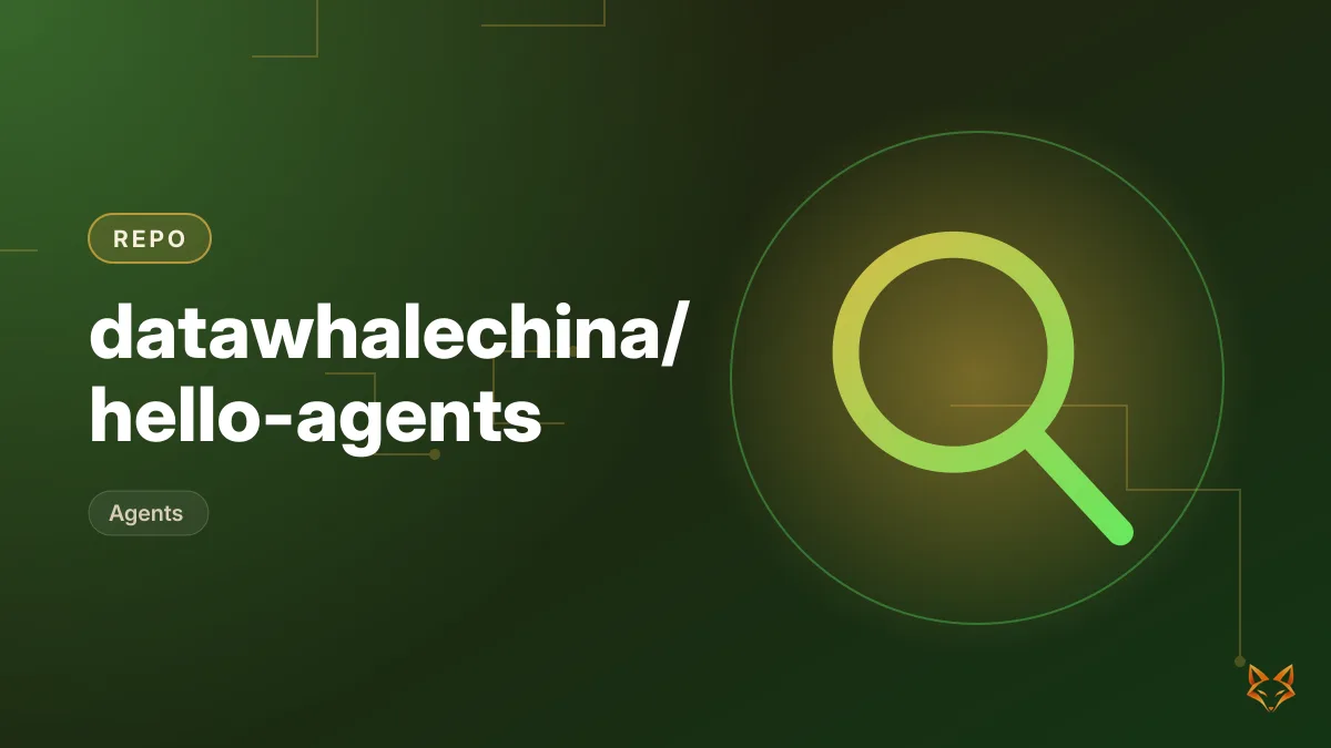 datawhalechina/hello-agents — illustration