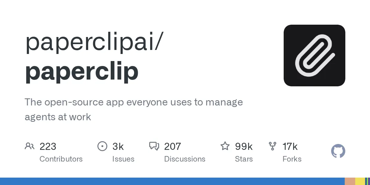 paperclipai/paperclip preview image