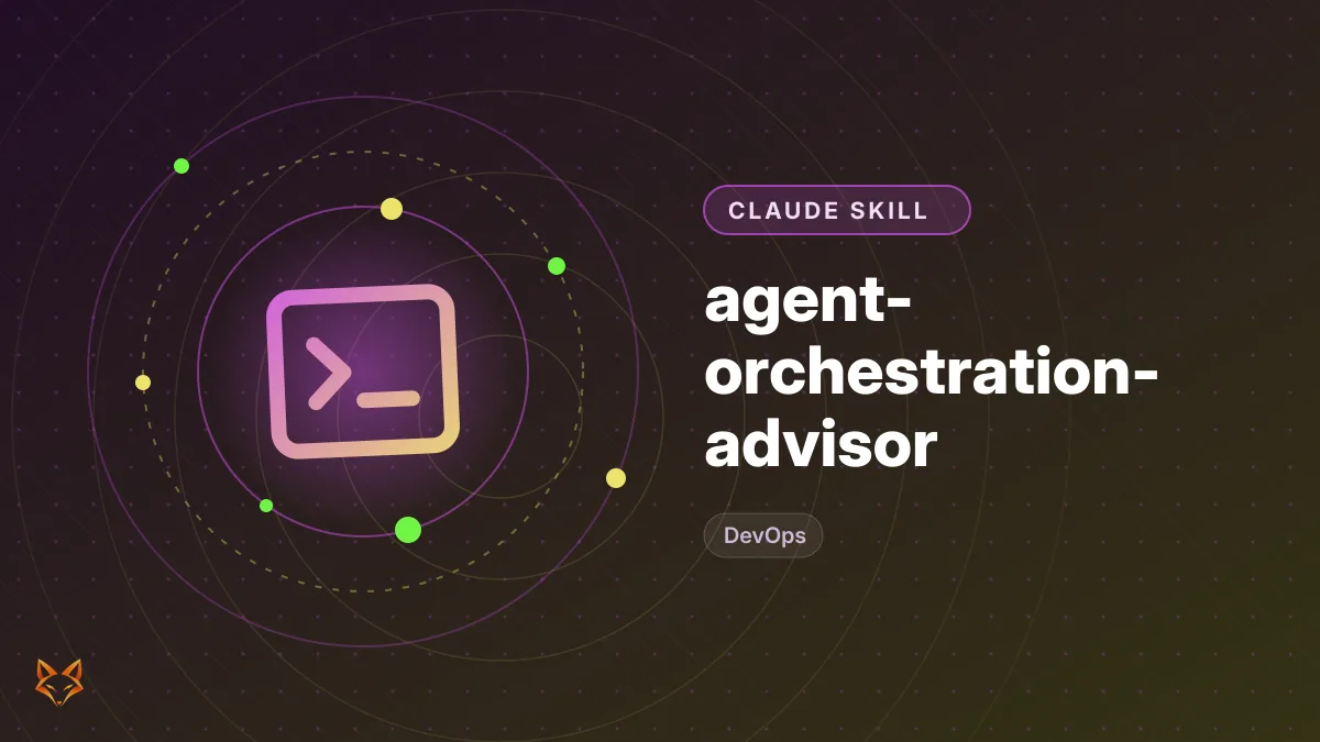 agent-orchestration-advisor — illustration