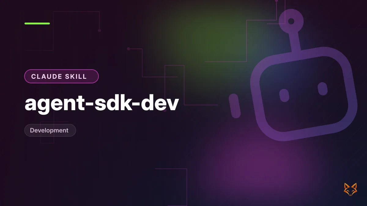 agent-sdk-dev — illustration
