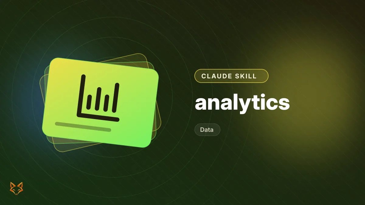 analytics — illustration