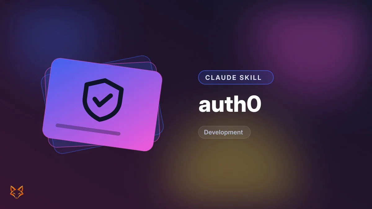 auth0 — illustration
