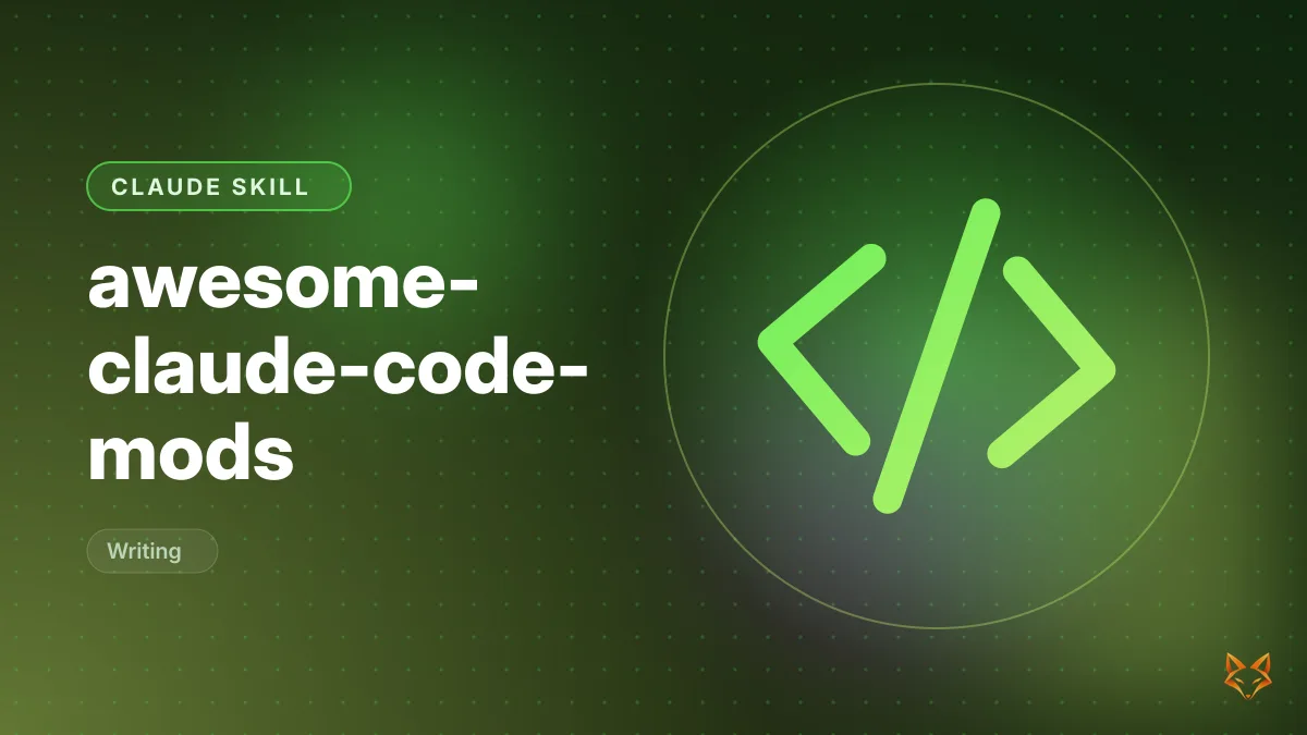 awesome-claude-code-mods — illustration
