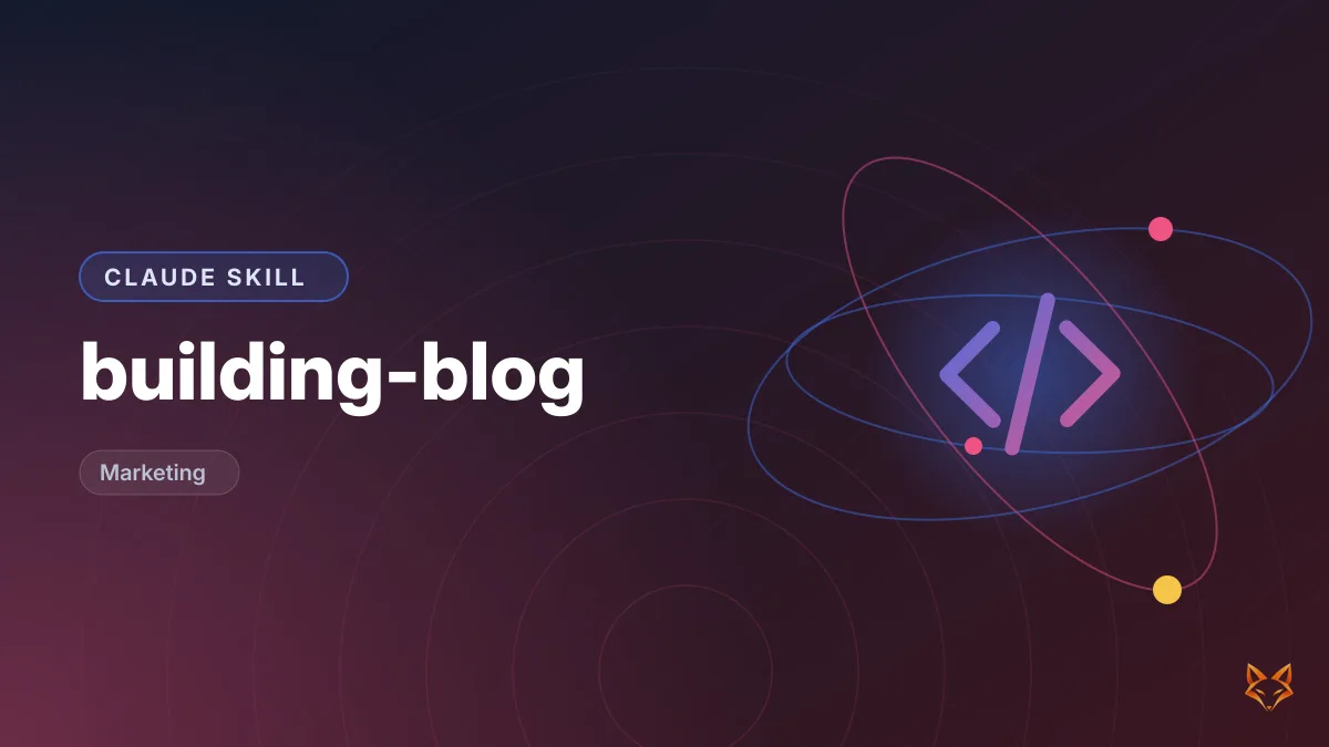building-blog — illustration
