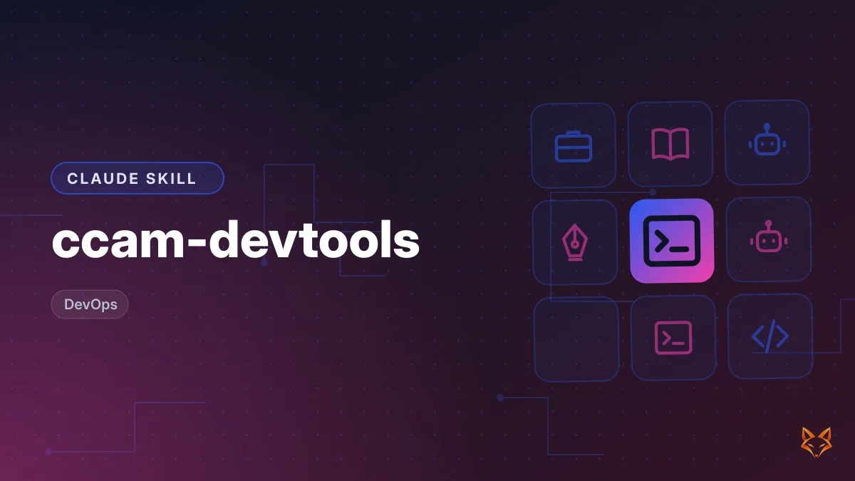 ccam-devtools — illustration