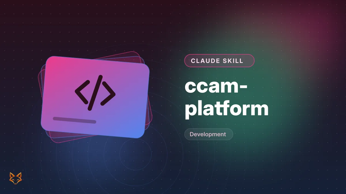 ccam-platform — illustration
