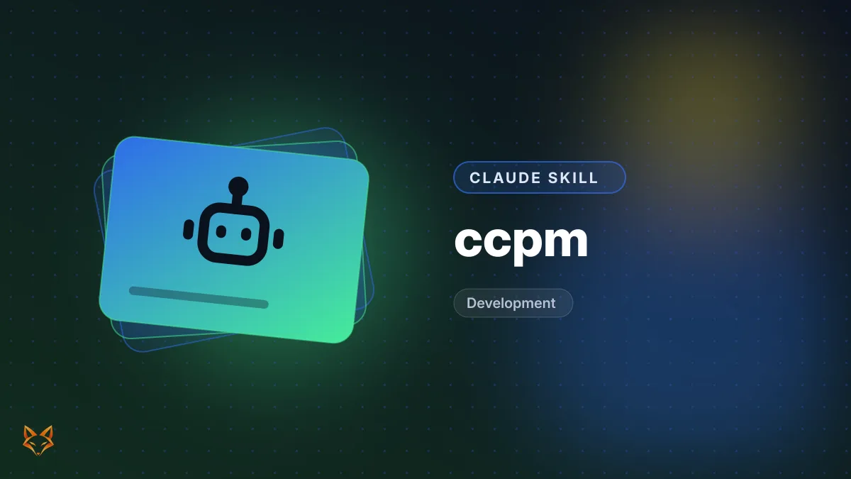 ccpm — illustration