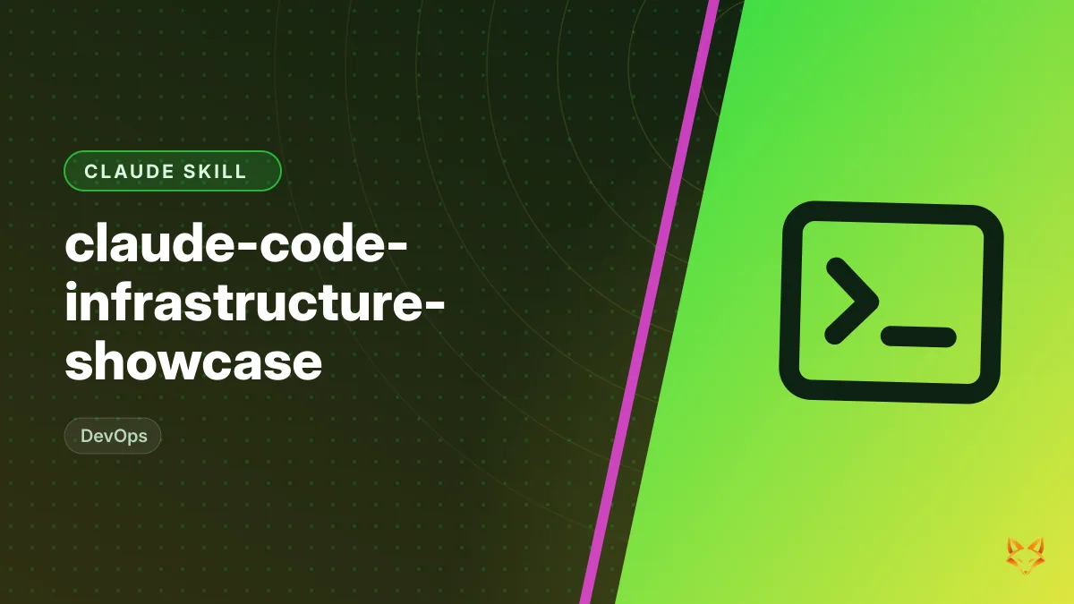 claude-code-infrastructure-showcase — illustration