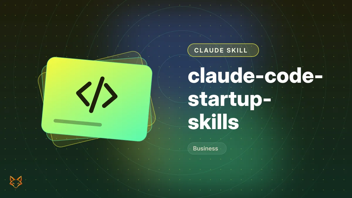 claude-code-startup-skills — illustration