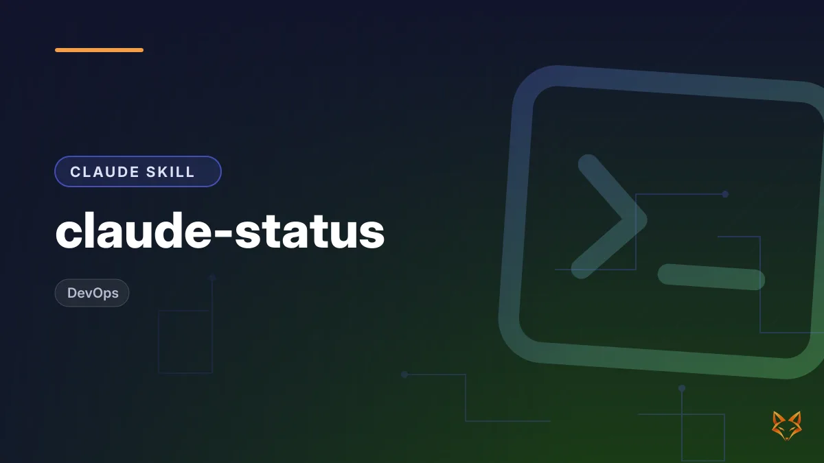 claude-status — illustration