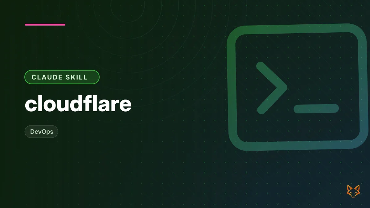 cloudflare — illustration