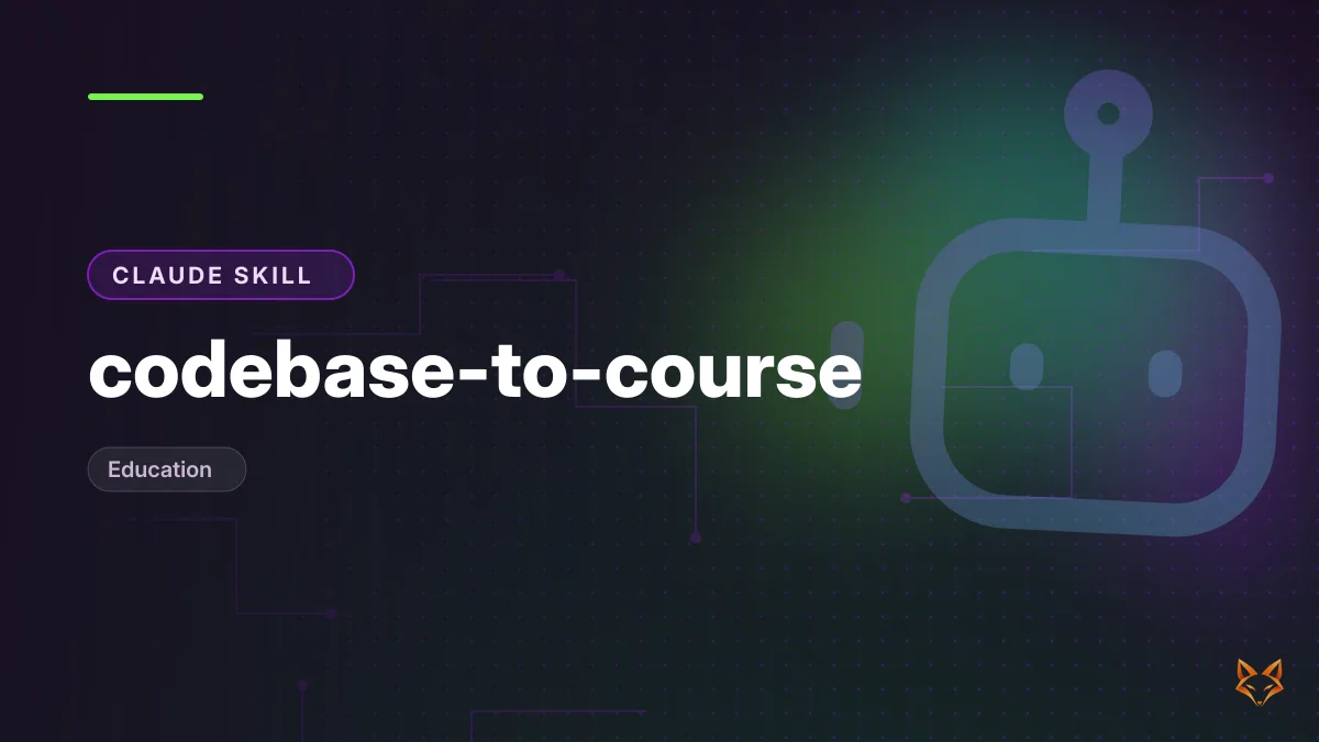 codebase-to-course — illustration