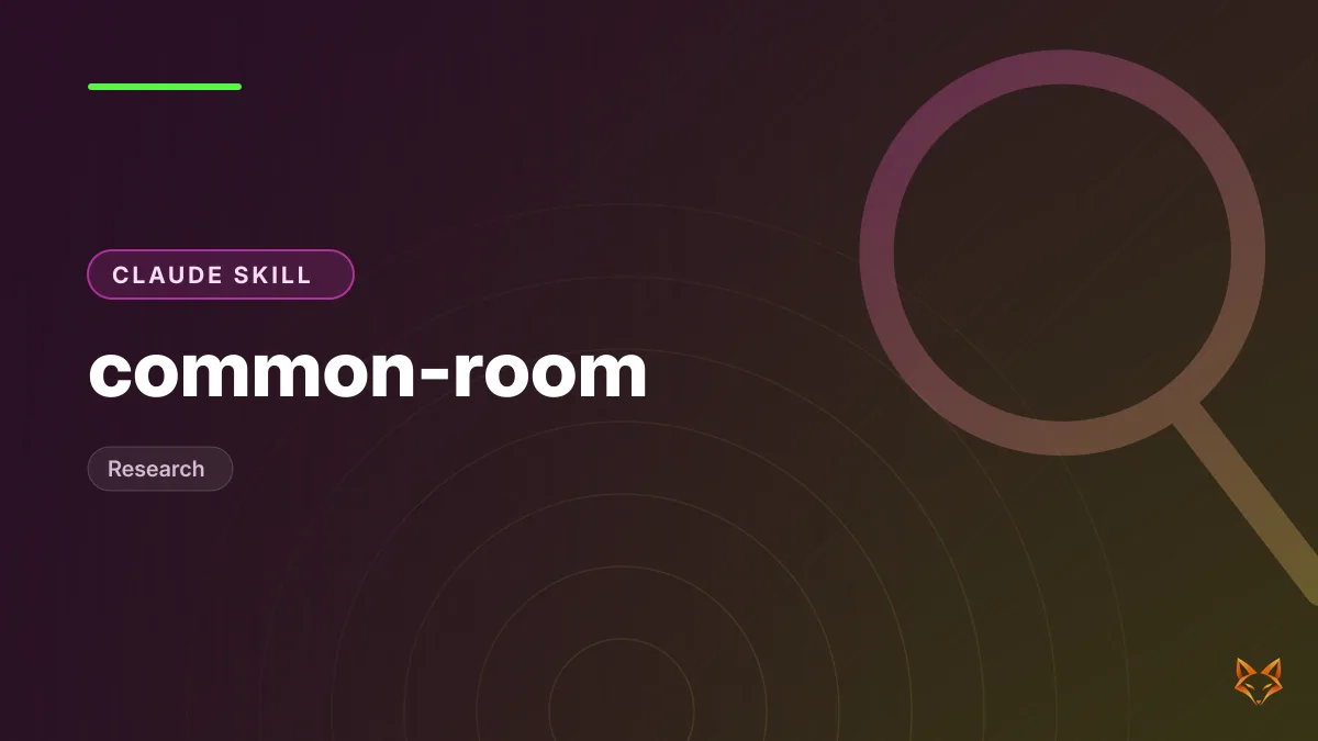 common-room — illustration