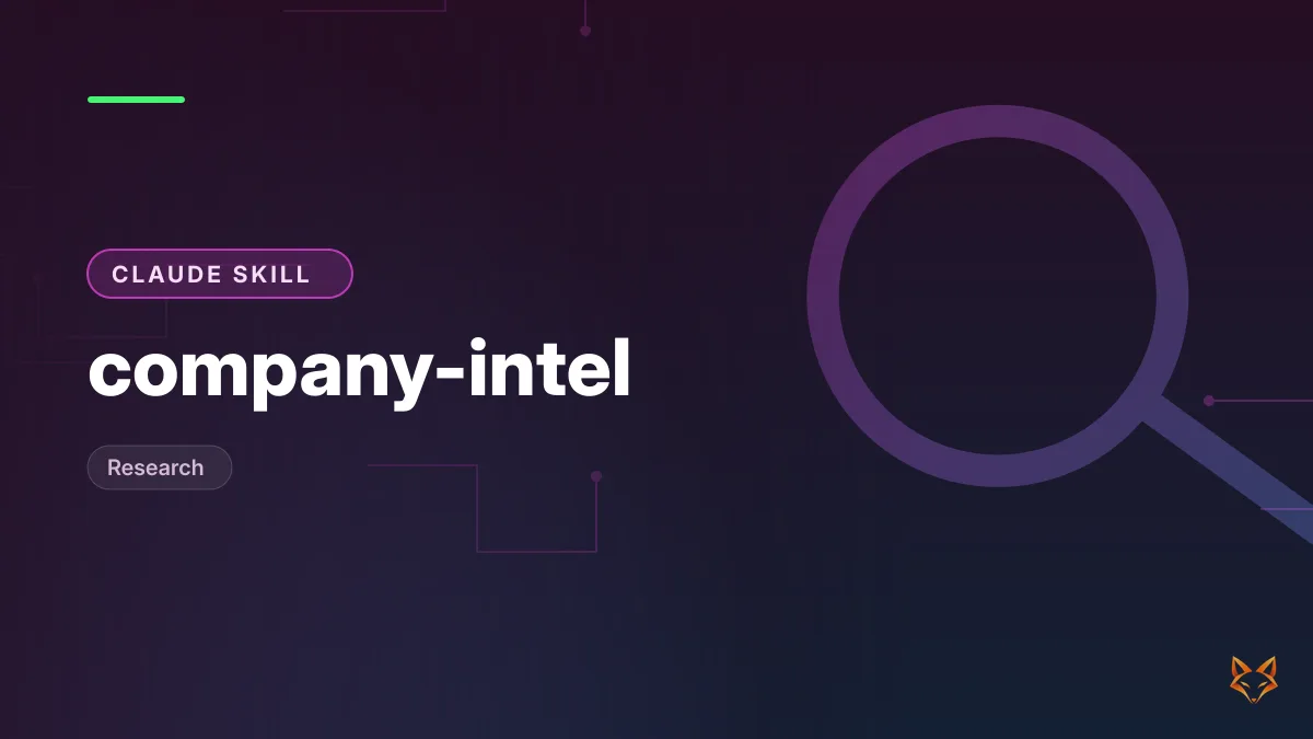 company-intel — illustration