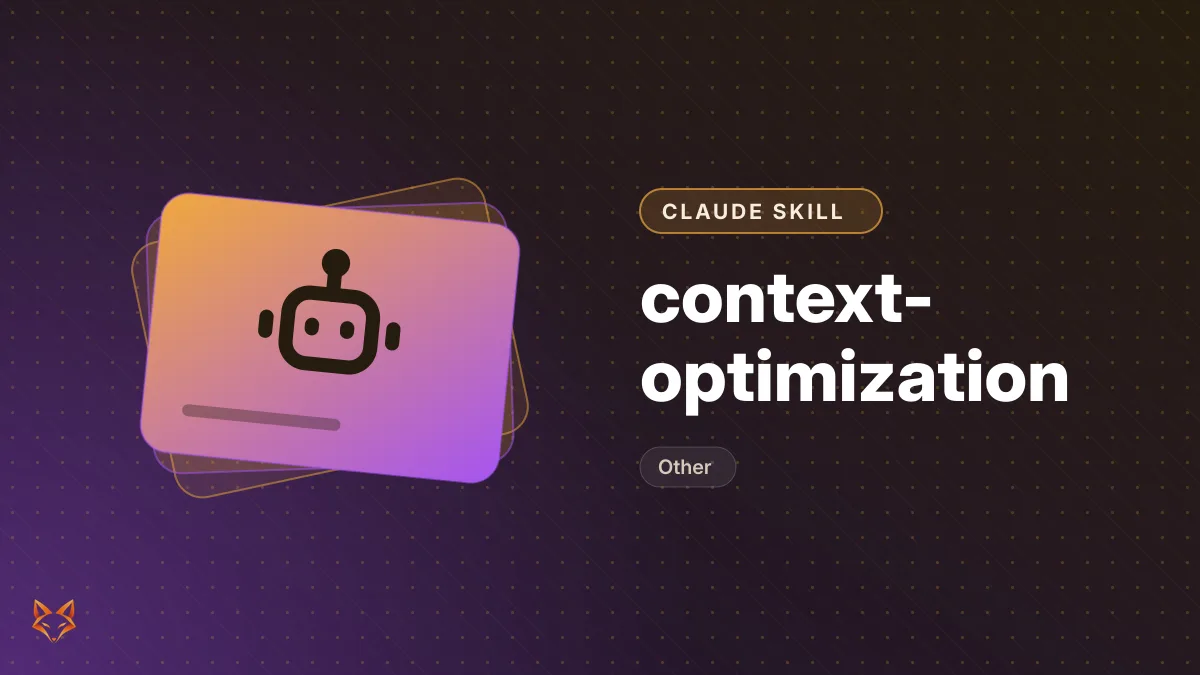 context-optimization — illustration