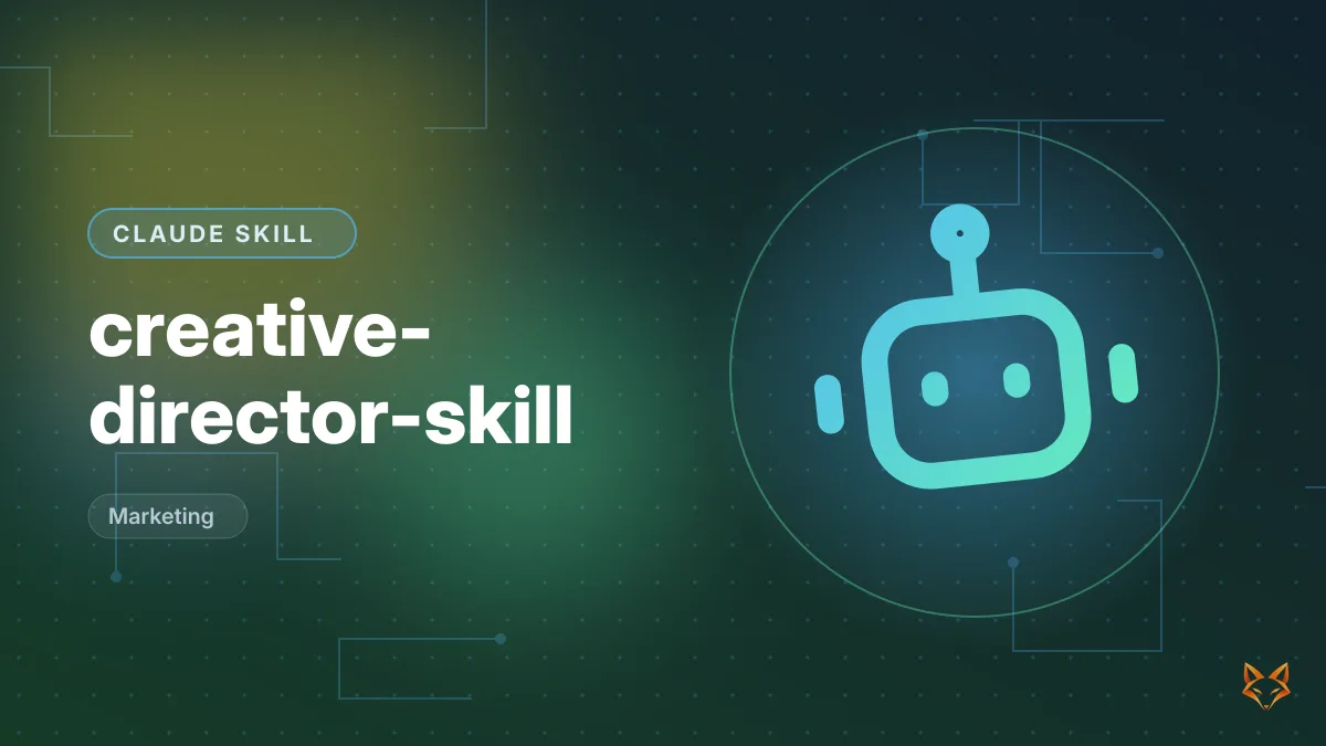 creative-director-skill — illustration