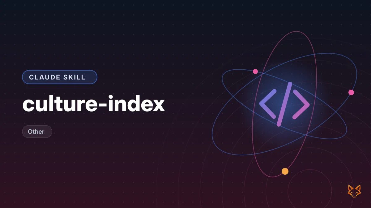 culture-index — illustration