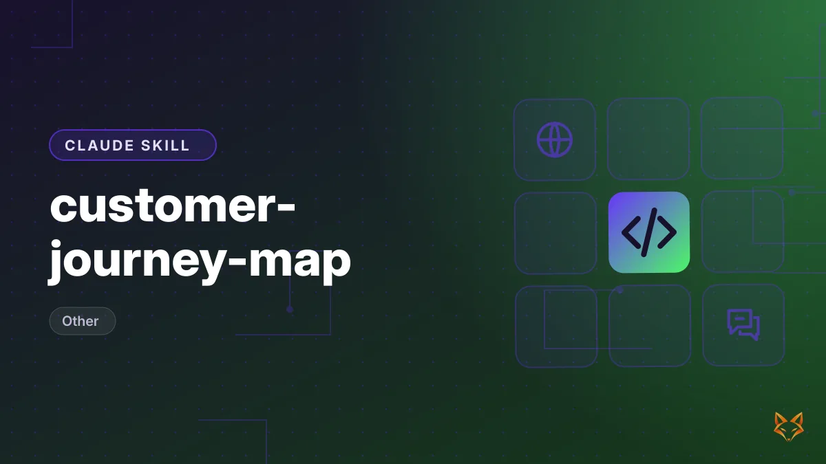 customer-journey-map — illustration