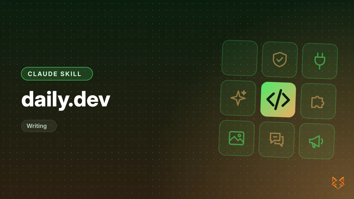 daily.dev — illustration